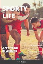 Sporty Life Any Year Planner 