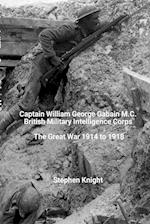 Captain William George Gabain M.C.