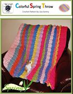 Colorful Spring Throw - Crochet Pattern