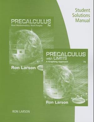 Student Solutions Manual for Larson's Precalculus: Real Mathematics,  Real People, 7th