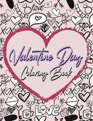 Valentine Day Coloring Book