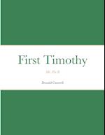 First Timothy: Mr. Fix It 