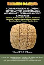 V18.Comparative Encyclopedic Dictionary of Mesopotamian Vocabulary Dead & Ancient Languages