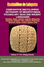V17.Comparative Encyclopedic Dictionary of Mesopotamian Vocabulary Dead & Ancient Languages