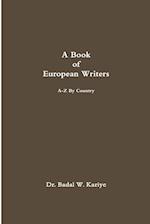 A Book of European Writers 