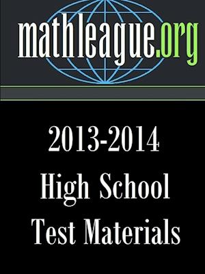 High School Test Materials 2013-2014