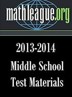 Middle School Test Materials 2013-2014