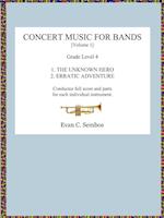 CONCERT MUSIC FOR BANDS (Volume 1)