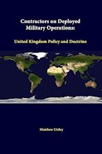 Contractors On Deployed Military Operations