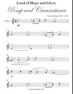 Land of Hope and Glory Pomp and Circumstance Easy Violin Sheet Music