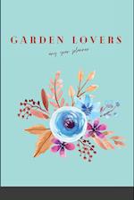 Garden Lovers Any Year Planner