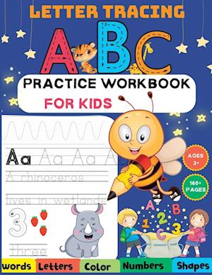 ABC Letter Tracing Practice Workbook for Kids Ages 3-5