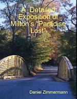 Detailed Exposition of Milton's 'Paradise Lost'