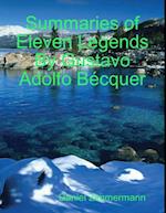 Summaries of Eleven Legends By Gustavo Adolfo Becquer