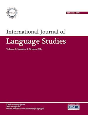 International Journal of Language Studies (IJLS) - volume 8(4)