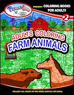 Panic and CoCo presents Adults Coloring Farm Animals