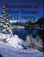 Summaries of Short Stories of O. Henry