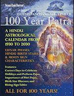 100 Year Patra Jyotish Panchang Vol. 1 Part 2 