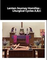 Lenten Journey Homilies - Liturgical Cycles A,B,C 