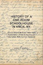 History of a One-room Schoolhouse in Knox, NY