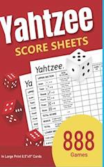 Yahtzee Score Sheets