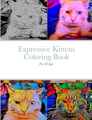 Expressive Kittens Coloring Book