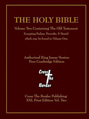 The Holy Bible XXL Print Vol. Two