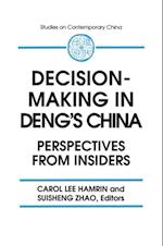 Decision-making in Deng''s China