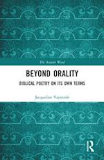 Beyond Orality