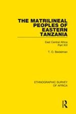 Matrilineal Peoples of Eastern Tanzania (Zaramo, Luguru, Kaguru, Ngulu)