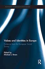 Values and Identities in Europe