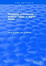 Handbook of Proximate Analysis Tables of Higher Plants