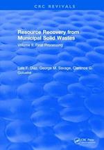Resource Recovery from Municipal Solid Wastes