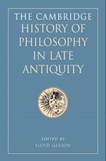 Cambridge History of Philosophy in Late Antiquity