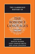 Cambridge History of the Romance Languages: Volume 1, Structures