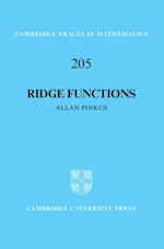 Ridge Functions