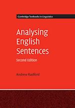 Analysing English Sentences