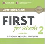 Cambridge English First for Schools 2 Audio CDs (2)