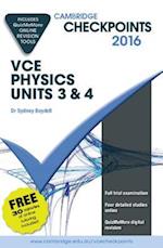 Cambridge Checkpoints VCE Physics Units 3 and 4 2016 and Quiz Me More