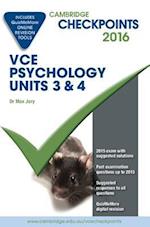 Cambridge Checkpoints VCE Psychology Units 3 and 4 2016 and Quiz Me More