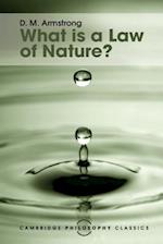 What Is a Law of Nature?