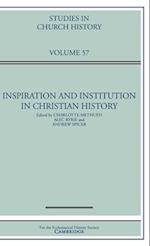 Inspiration and Institution in Christian History: Volume 57
