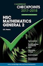 Cambridge Checkpoints HSC Mathematics General 2 2017–18