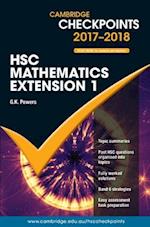 Cambridge Checkpoints HSC Mathematics Extension 1 2017–19