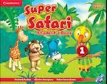 Super Safari American English Level 1 Student's Book, Workbook, and Letters and Numbers