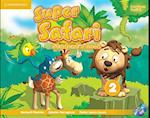 Super Safari American English Level 2 Student's Book, Workbook, and Letters and Numbers