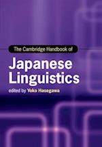 The Cambridge Handbook of Japanese Linguistics 