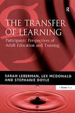 The Transfer of Learning