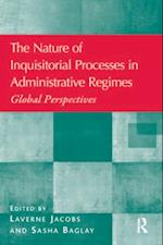 Nature of Inquisitorial Processes in Administrative Regimes