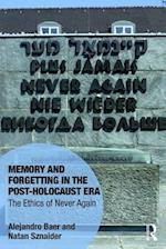 Memory and Forgetting in the Post-Holocaust Era